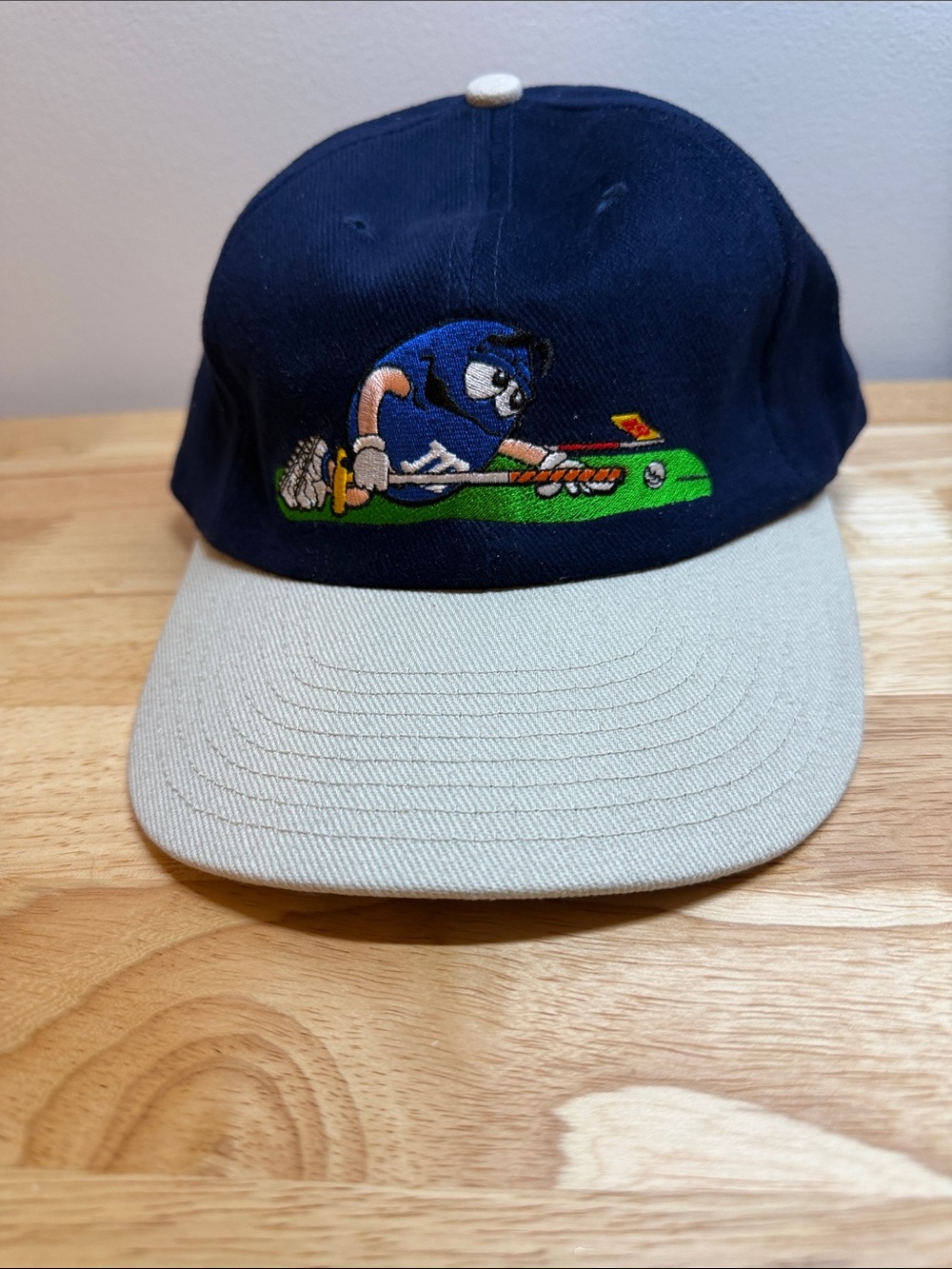Blue M&M’s Golfing Baseball Cap NWOT